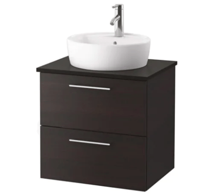 [FURN_5623] Zwarte ladekast
